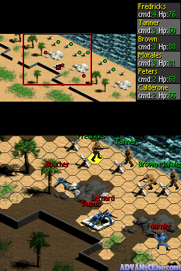 T.A.C. Heroes: The Big Red One screenshot 3 for Nintendo DS